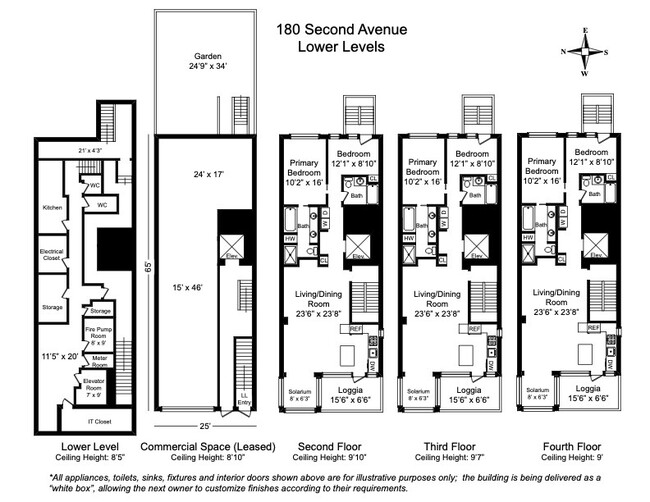 180 2nd Ave in New York, NY - Building Photo - Floor Plan