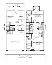 Las Piedras Townhomes in Phoenix, AZ - Building Photo - Floor Plan