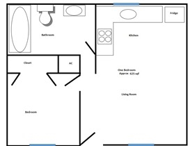 Valencia Apartments in Harlingen, TX - Foto de edificio - Floor Plan