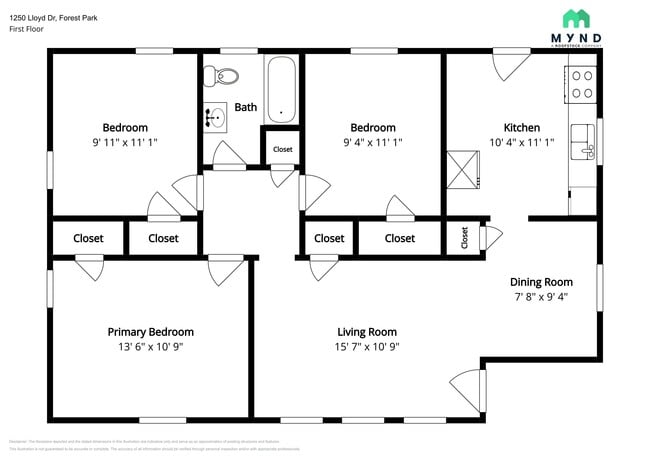 1250 Lloyd Dr in Forest Park, GA - Building Photo - Building Photo