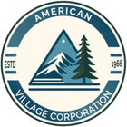 Property Management Company Logo American Village Corp