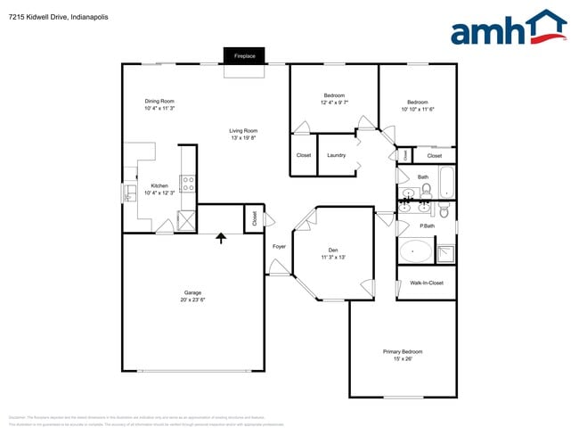 7215 Kidwell Dr in Indianapolis, IN - Building Photo - Building Photo