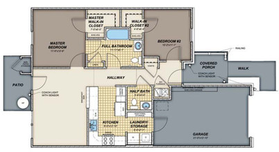 Wauseon Senior Villas in Wauseon, OH - Building Photo - Floor Plan