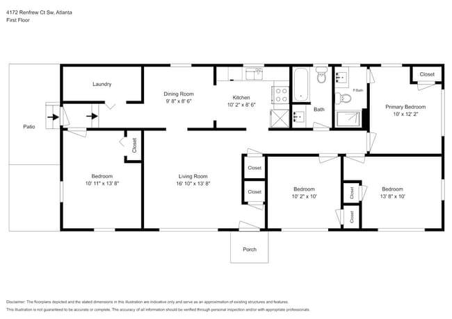 4172 Renfrew Ct SW in Atlanta, GA - Foto de edificio - Building Photo