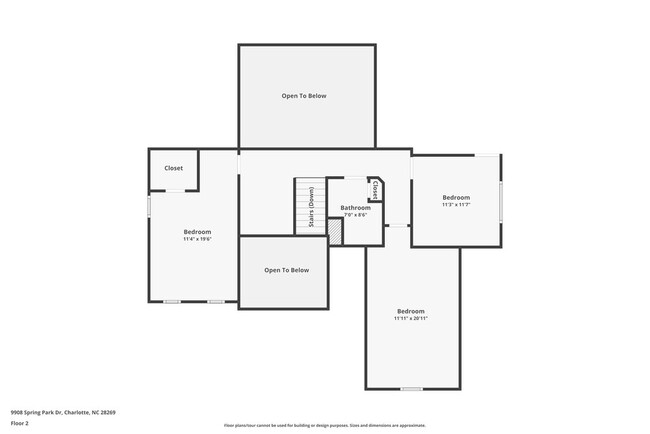 9908 Spring Park Dr in Charlotte, NC - Foto de edificio - Building Photo