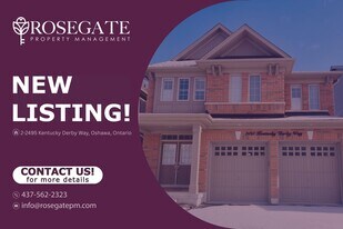 2495 Kentucky Derby Way in Oshawa, ON - Building Photo