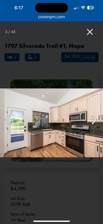 1797 Silverado Trl in Napa, CA - Building Photo
