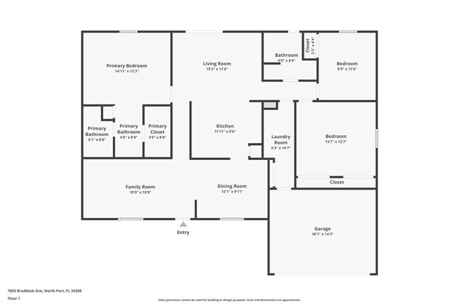 1855 Braddock Ave in North Port, FL - Building Photo - Building Photo