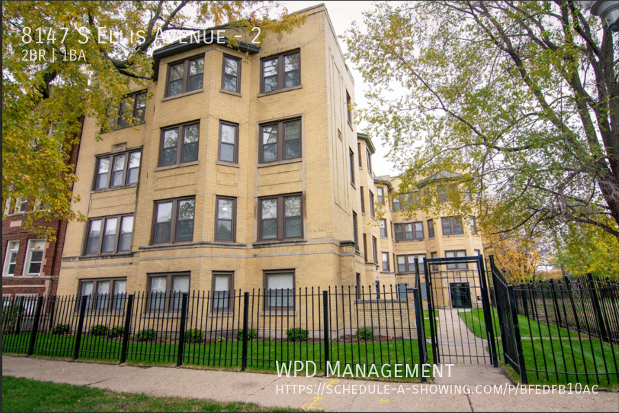 8147 S Ellis Ave in Chicago, IL - Foto de edificio