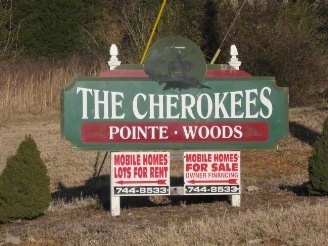 The Cherokees Pointe woods