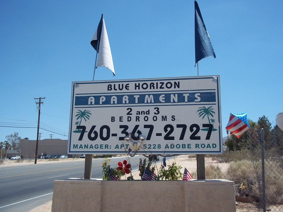 Blue Horizon Apartments in Twentynine Palms, CA - Building Photo