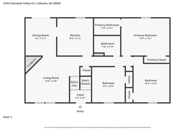 2194 Cherokee Valley Cir in Lithonia, GA - Building Photo - Building Photo