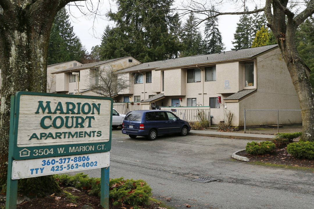 Marion Court Apartments in Bremerton, WA - Building Photo