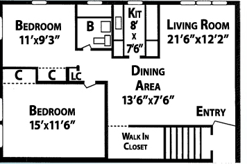 Williamstowne Manor in Little Ferry, NJ - Building Photo - Floor Plan