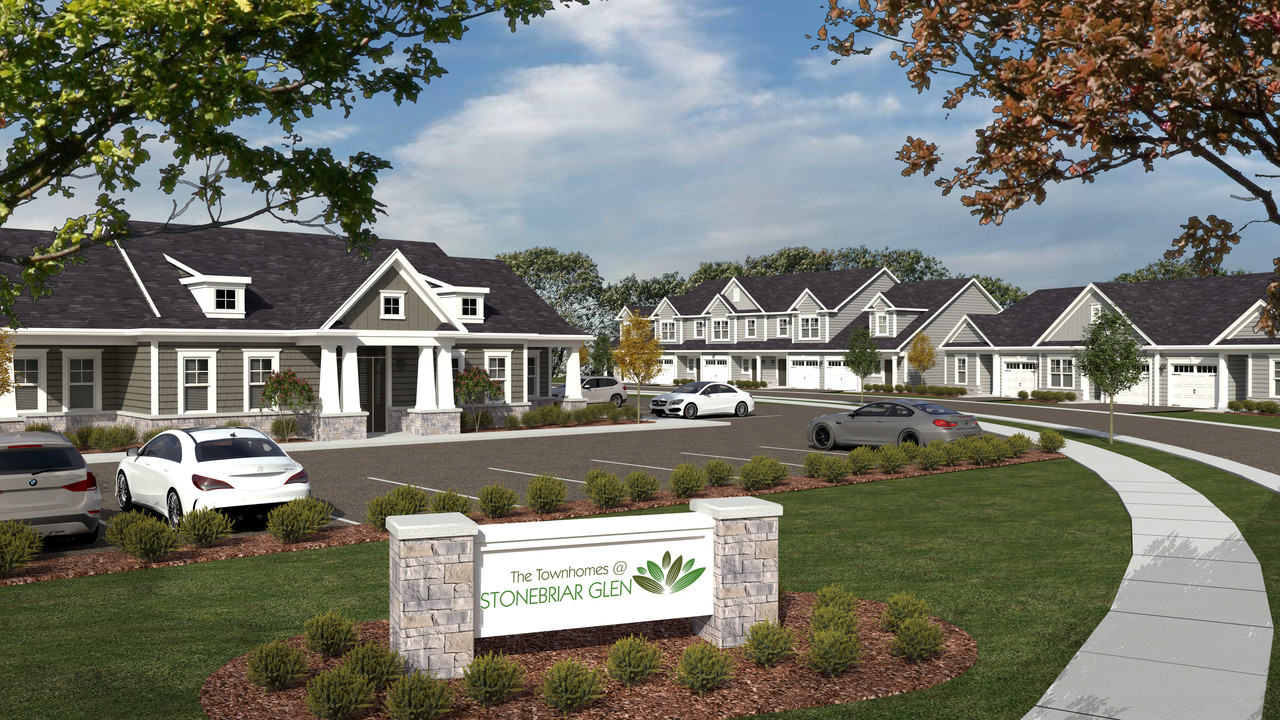 The Townhomes @ Stonebriar Glen in Brockport, NY - Foto de edificio