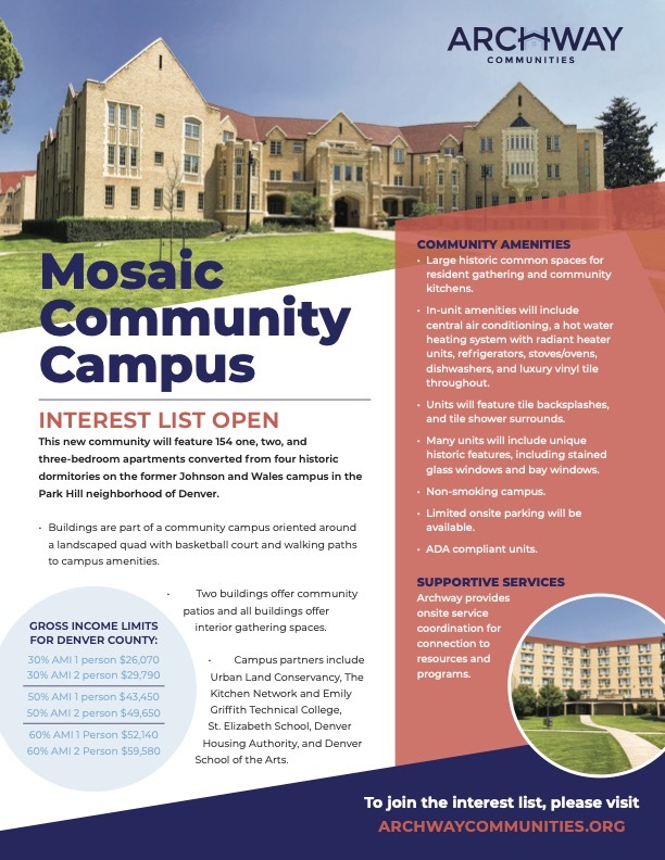 Mosaic Community Campus in Denver, CO - Building Photo - Building Photo