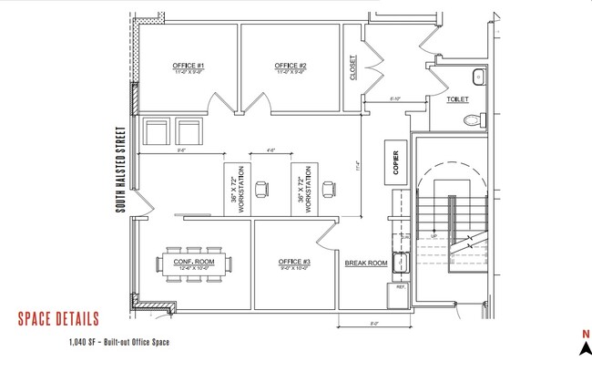 2111 S Halsted St in Chicago, IL - Building Photo - Floor Plan