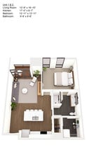 Terra Hilliard Bluffs in Rocky River, OH - Building Photo - Floor Plan