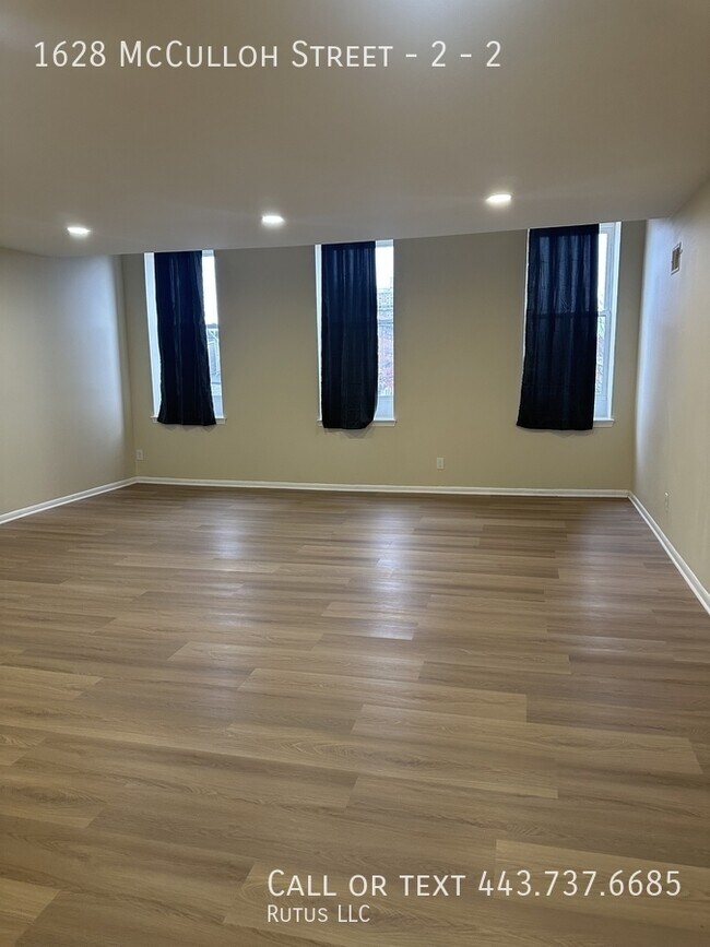 1628 McCulloh St-Unit -2 in Baltimore, MD - Building Photo - Building Photo