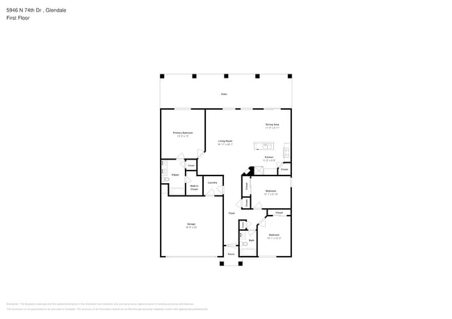 5946 N 74th Dr in Glendale, AZ - Foto de edificio - Building Photo