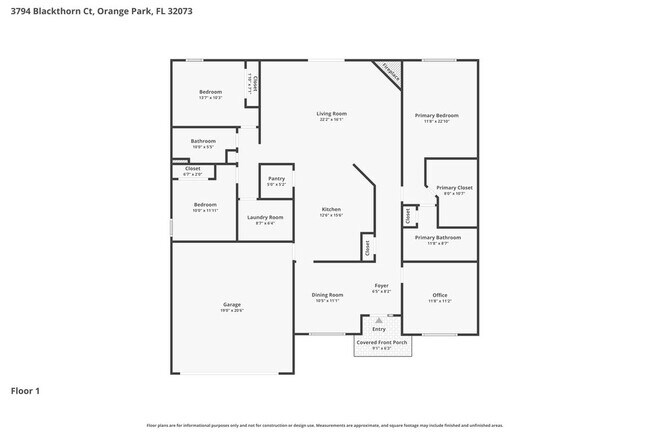 3794 Blackthorn Ct in Orange Park, FL - Foto de edificio - Building Photo