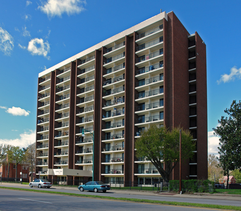 Carroll Terrace in Charleston, WV - Building Photo