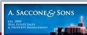 Property Management Company Logo A. Saccone & Sons Real Estate