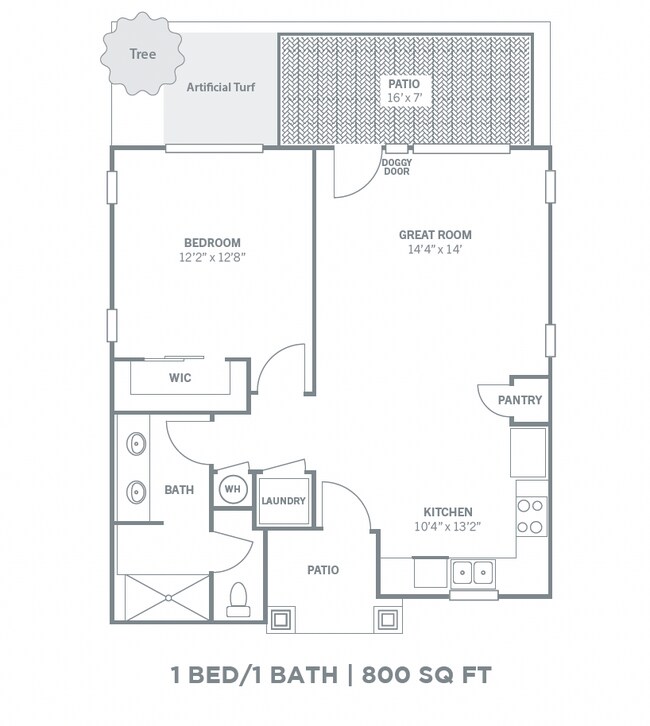 Village at Skyline Ranch in Glendale, AZ - Foto de edificio - Floor Plan
