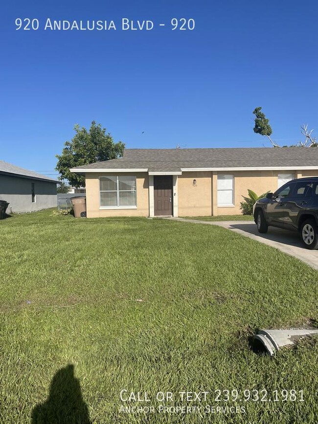 property at 920 Andalusia Blvd