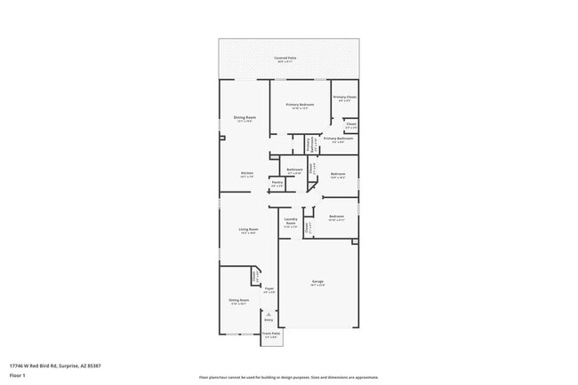 17746 W Red Bird Rd in Surprise, AZ - Foto de edificio - Building Photo