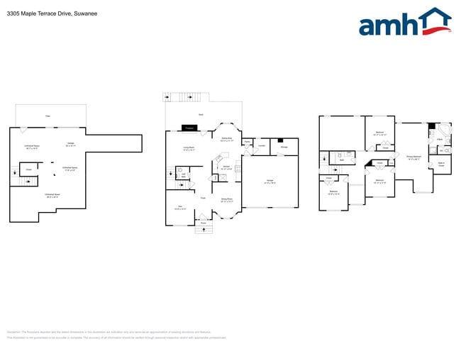3305 Maple Terrace Dr in Suwanee, GA - Foto de edificio - Building Photo