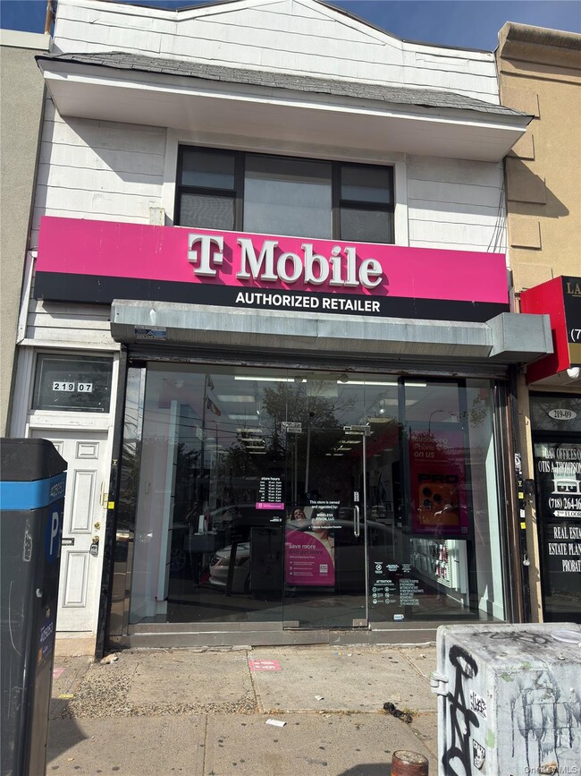 property at 219-07 Jamaica Ave