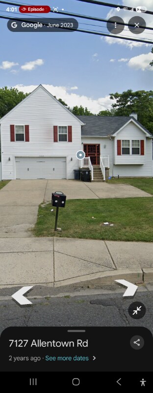property at 7122 Allentown Rd