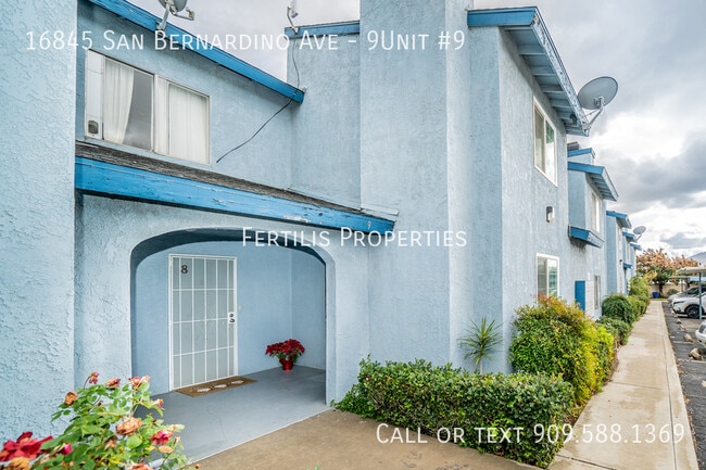 property at 16845 San Bernardino Ave