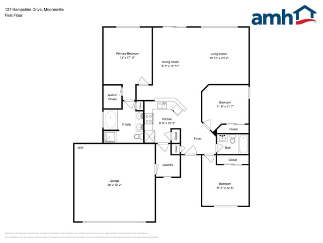 127 Hampshire Dr in Mooresville, NC - Foto de edificio - Building Photo