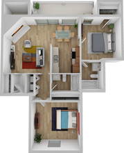 Baker Square in Mesquite, TX - Building Photo - Floor Plan