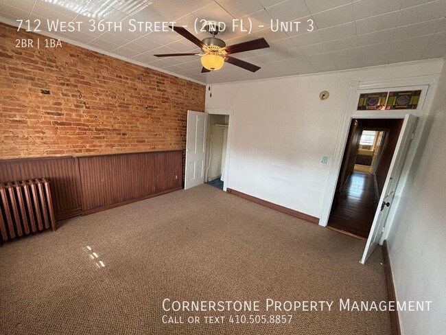 712 W 36th St in Baltimore, MD - Foto de edificio - Building Photo