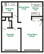 The Village Apartments in Garden City, MI - Building Photo - Floor Plan