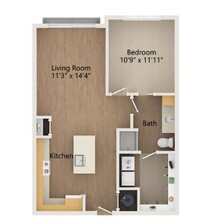 The Heights at 8721 in Austin, TX - Foto de edificio - Floor Plan