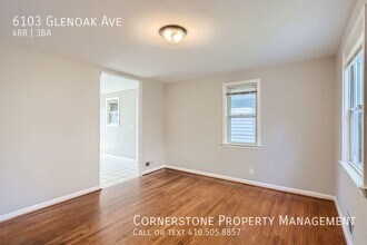 6103 Glenoak Ave in Baltimore, MD - Building Photo - Building Photo