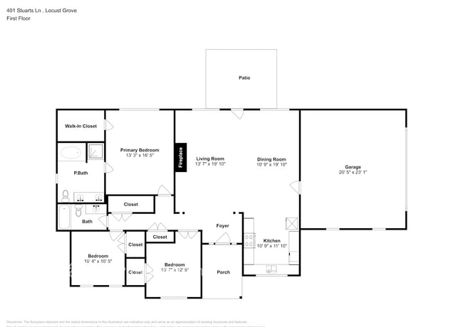401 Stuarts Ln in Locust Grove, GA - Building Photo - Building Photo