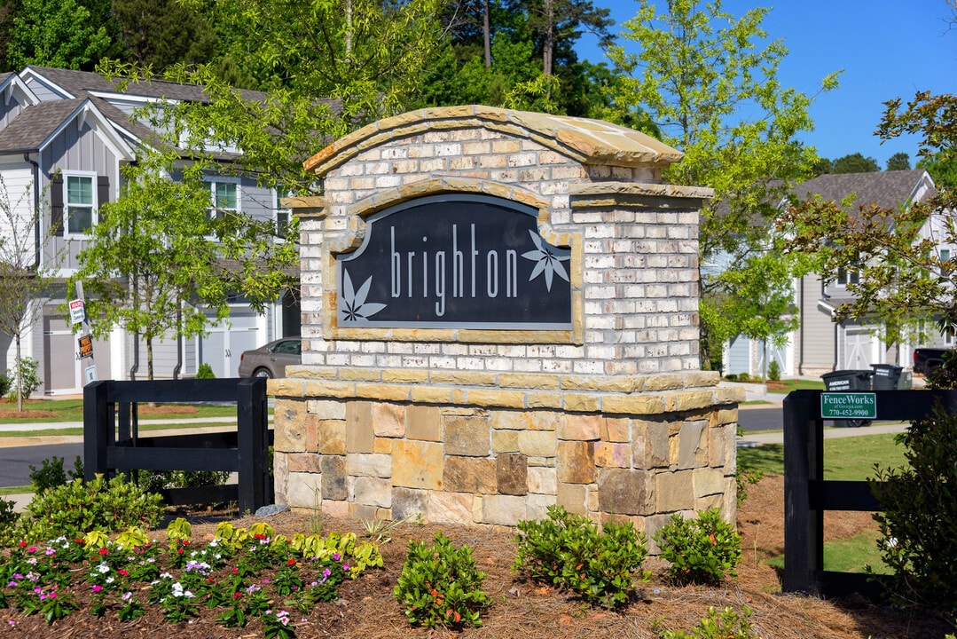 Brighton Townhomes in Acworth, GA - Foto de edificio