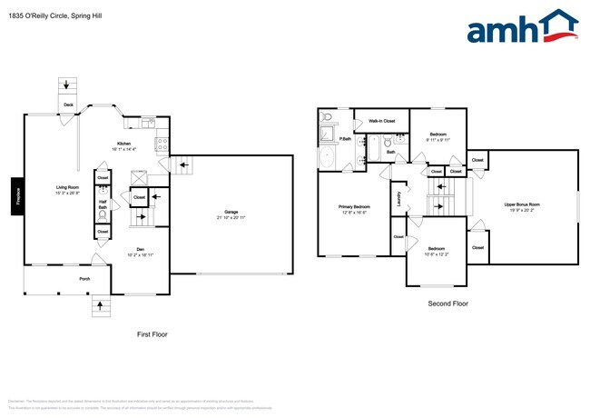 1835 Oreilly Cir in Spring Hill, TN - Foto de edificio - Building Photo