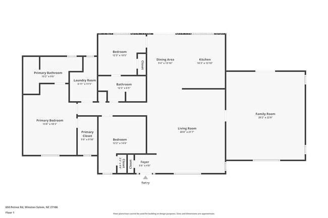 650 Petree Rd in Winston-Salem, NC - Foto de edificio - Building Photo