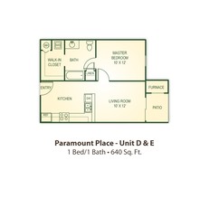 Paramount Place in Aberdeen, SD - Building Photo - Floor Plan