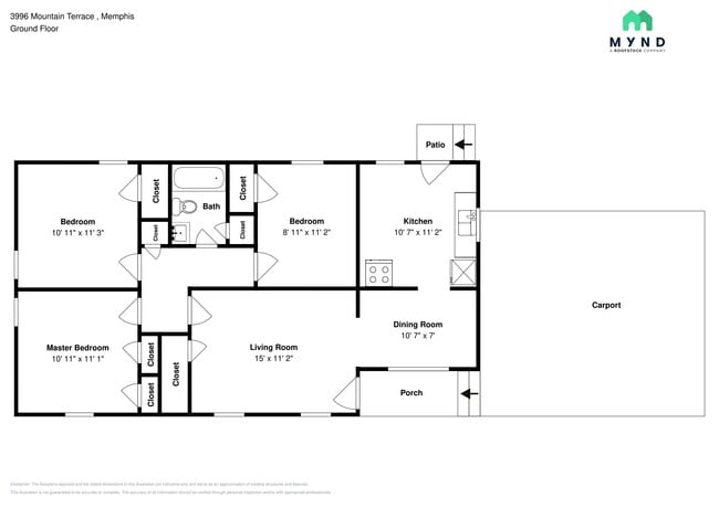 3996 Mountain Terrace St in Memphis, TN - Building Photo - Building Photo