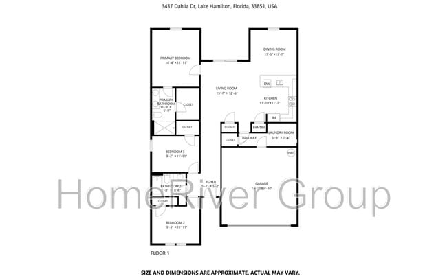 3437 Dahlia Dr in Lake Hamilton, FL - Building Photo - Building Photo