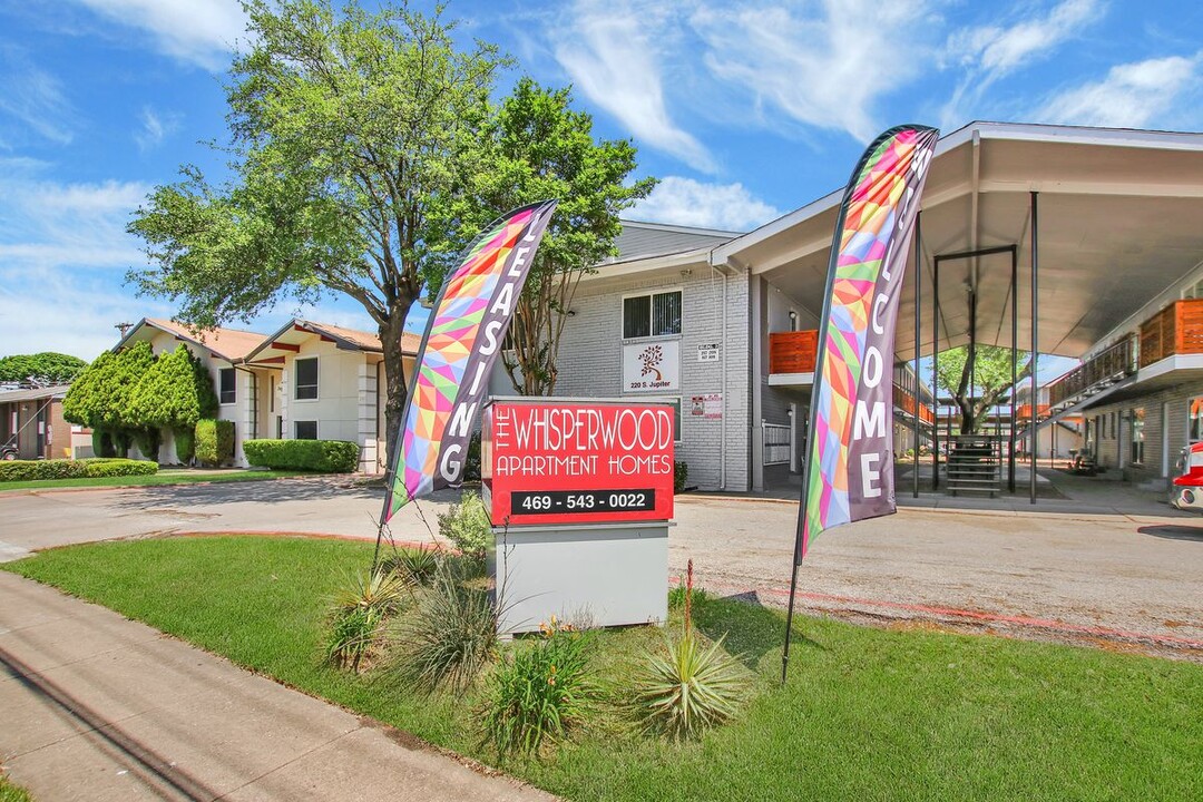 Whisperwood in Garland, TX - Building Photo