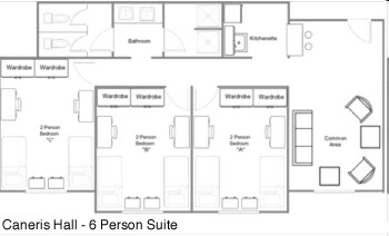 Anthony Caneris Hall in Philadelphia, PA - Building Photo - Floor Plan