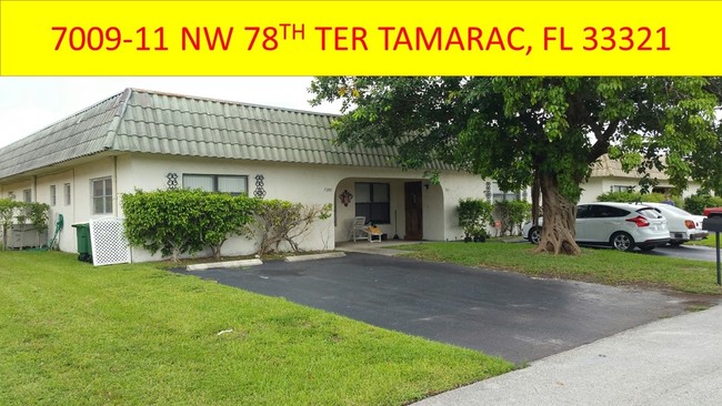 7013 NW 78th Ter in Tamarac, FL - Building Photo - Building Photo